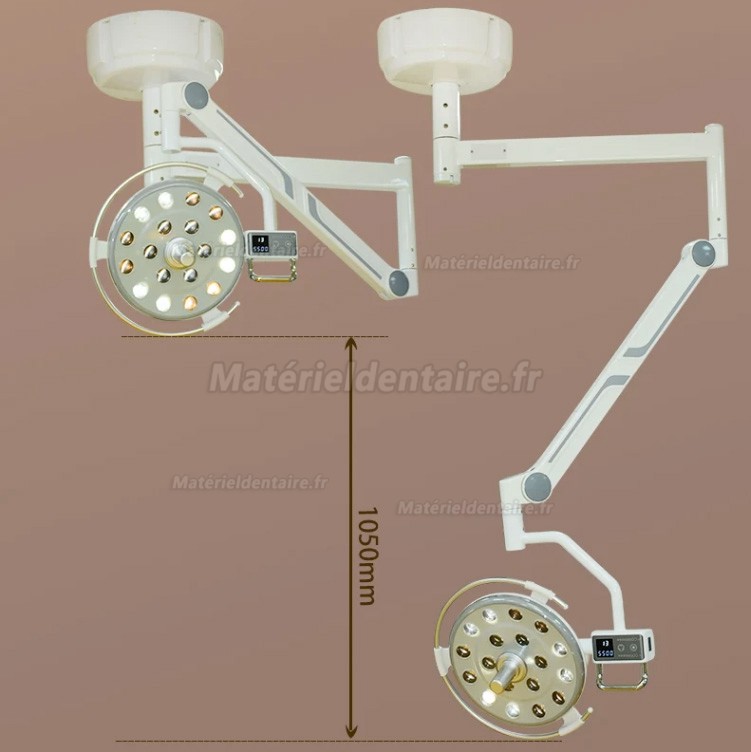 Lampe scialytique dentaire Saab P133 18LEDS (montée au plafond) avec interrupteur à capteur