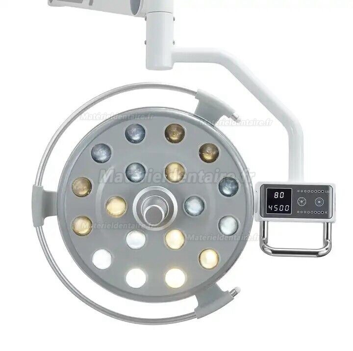 Lampe scialytique dentaire Saab P133 18LEDS (montée au plafond) avec interrupteur à capteur