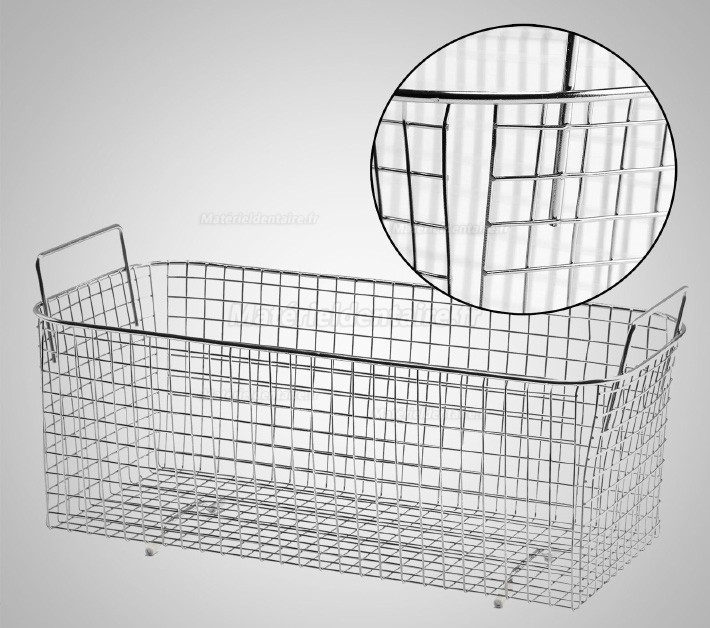 6L Nettoyeur à ultrasons Acier inoxydable chauffage w / Minuteur