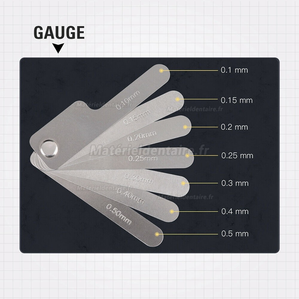 Westcode réduction 1:1 contre angle dentaire pour strip diamante