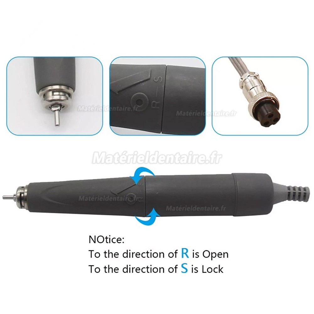 Pièce à main électrique dentaire sans balais StrongDrill XM 50 000 tr/min pour micromoteur