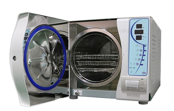 VORY VORY-II 12L-23L Autoclave à vapeur sous vide stérilisateur dentaire médical d’autoclave + imprimante