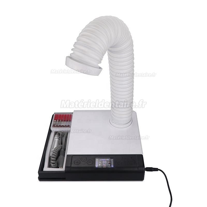 Aspirateur portatif de poussière pour laboratoires dentaires avec 3 lumières de LED