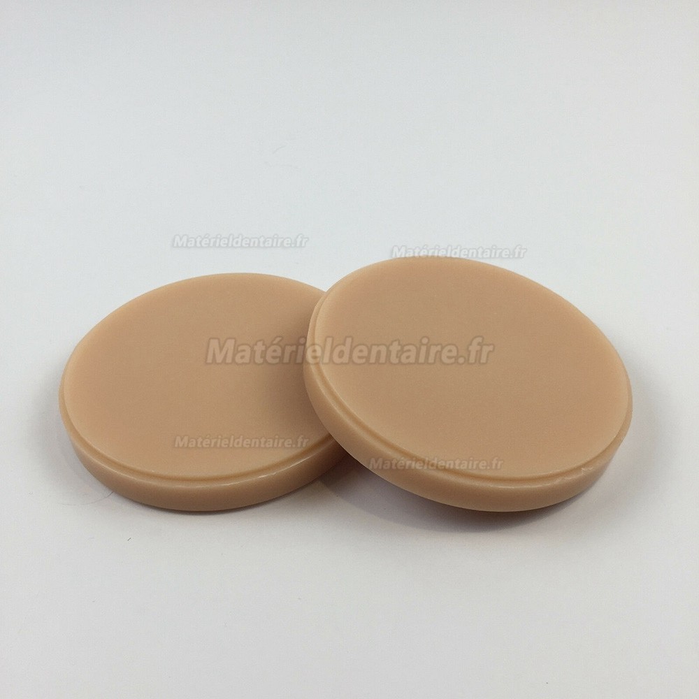 10 pièces 98 *14mm disque de cire beige (pour OPEN Wieland CAO/FAO système fraiseuse)