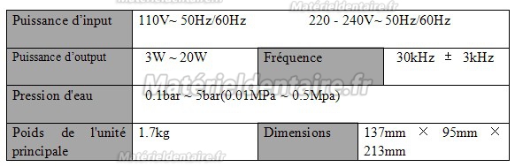 Woodpecker® UDS-J2 Détartreur Ultrasonique Dentaire EMS Compatible