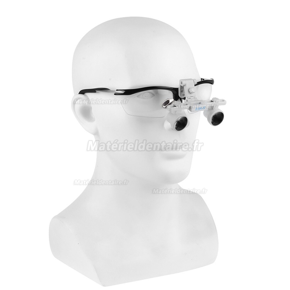 Loupes binoculaires dentaires YOYU DY-116 3.5X-R, Loupe opération dentiste avec cadre de presbytie